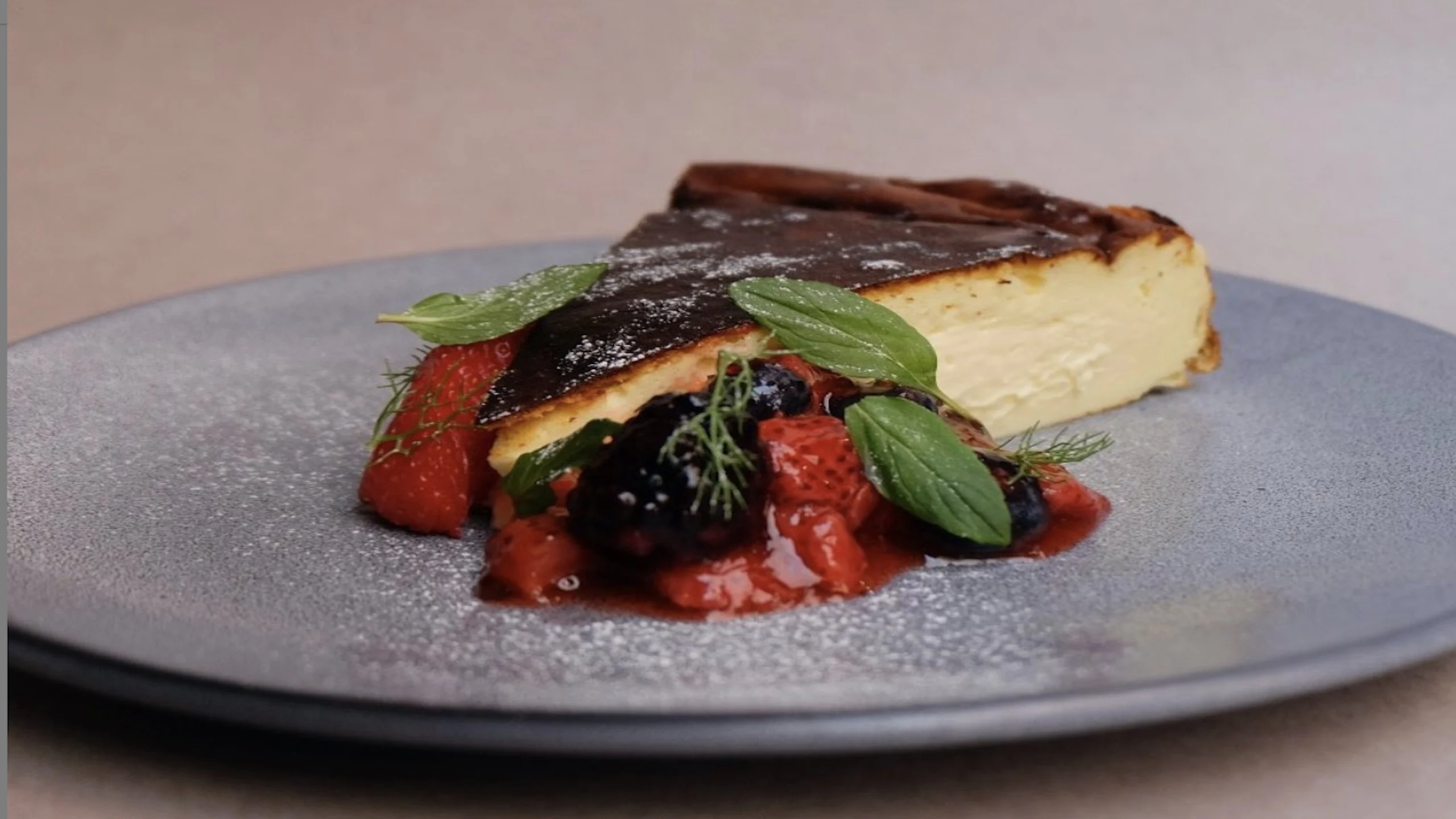 Tenemos la receta del cheesecake asado de Alelí