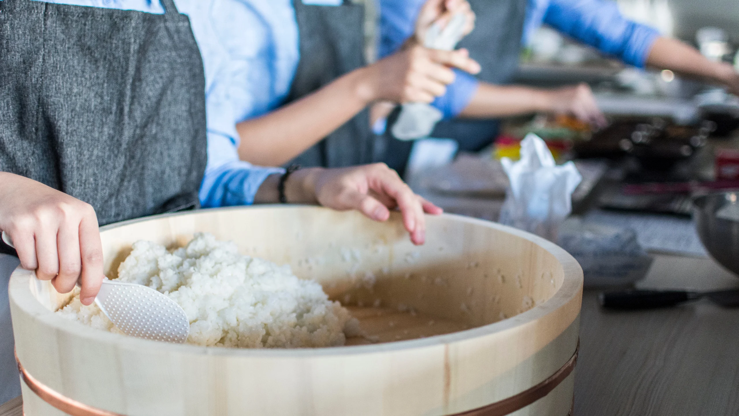 Vinagre: el elemento secreto del arroz para sushi