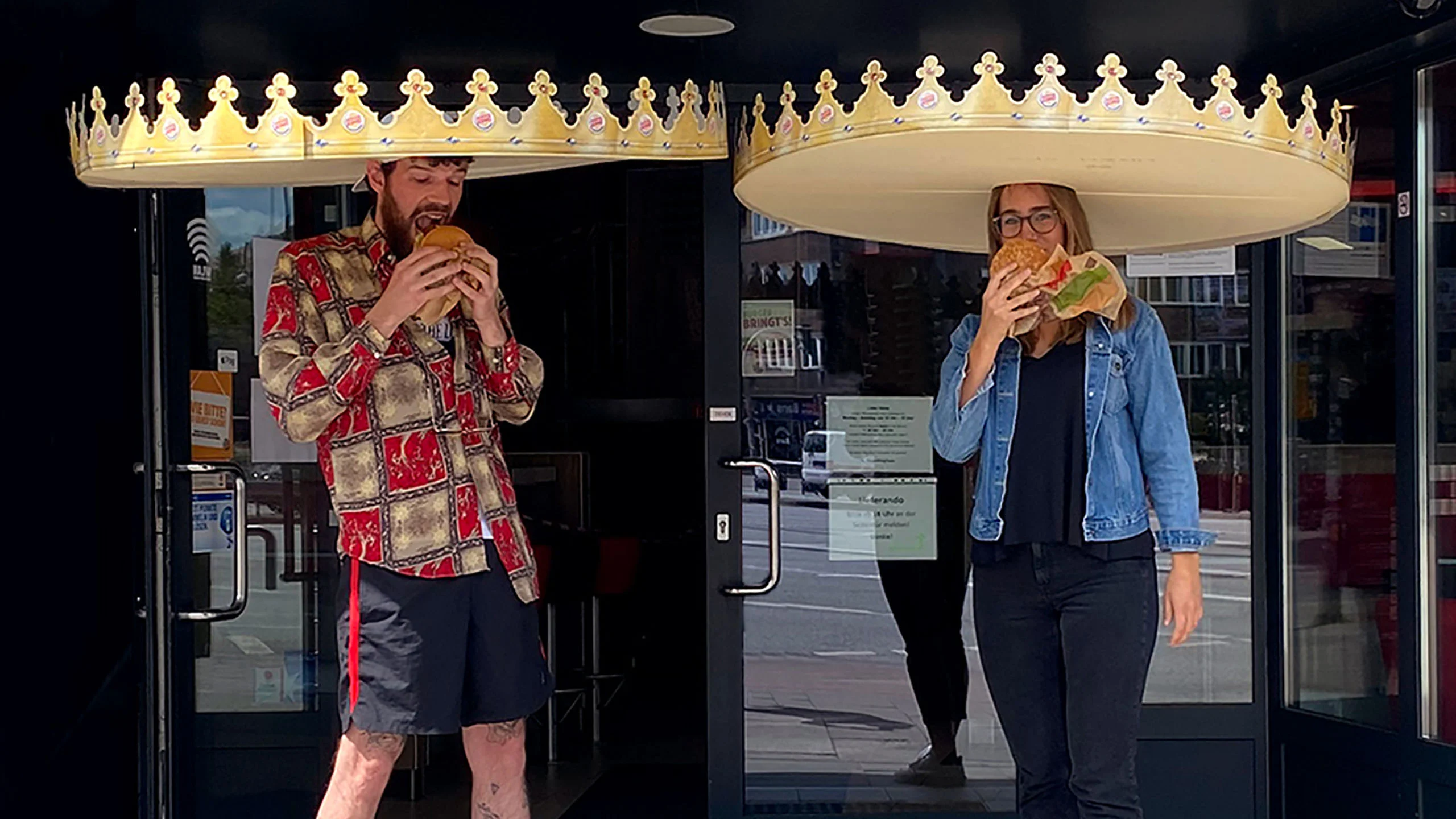 Burger King lanza sus “coronas de distancia social”