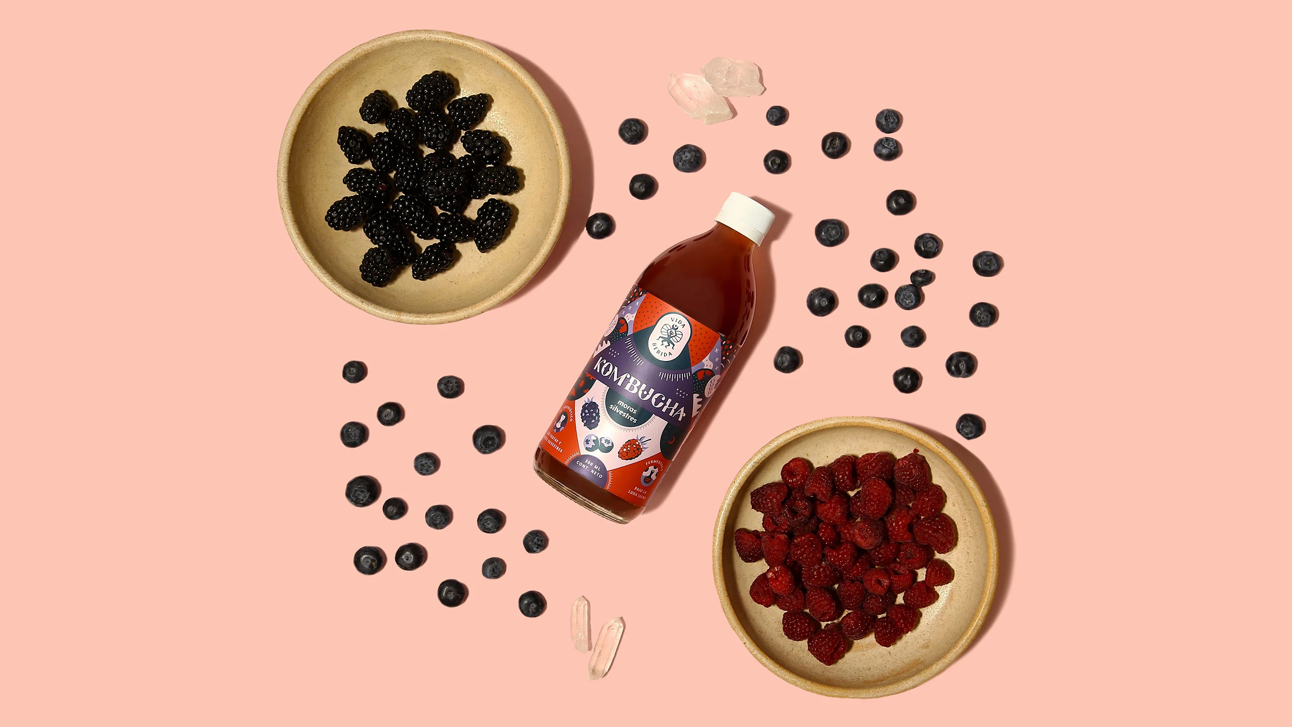Tres recetas de nutritivos smoothies con kombucha