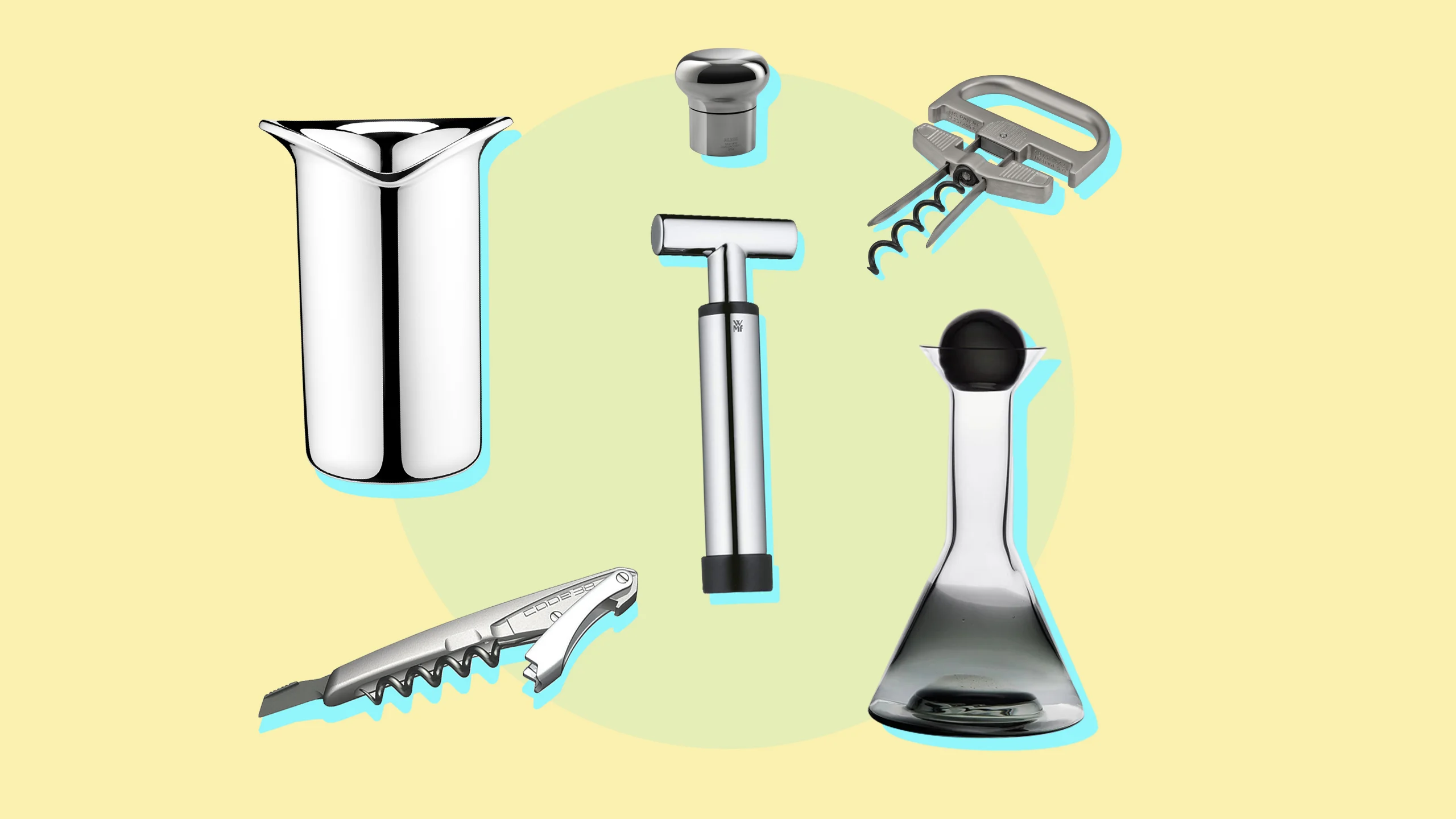 Gadgets de vino ideados por casas de diseño y coleccionistas