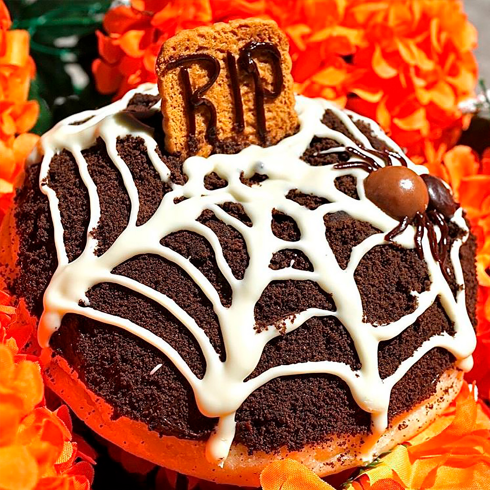 Dona negra halloween oh donas