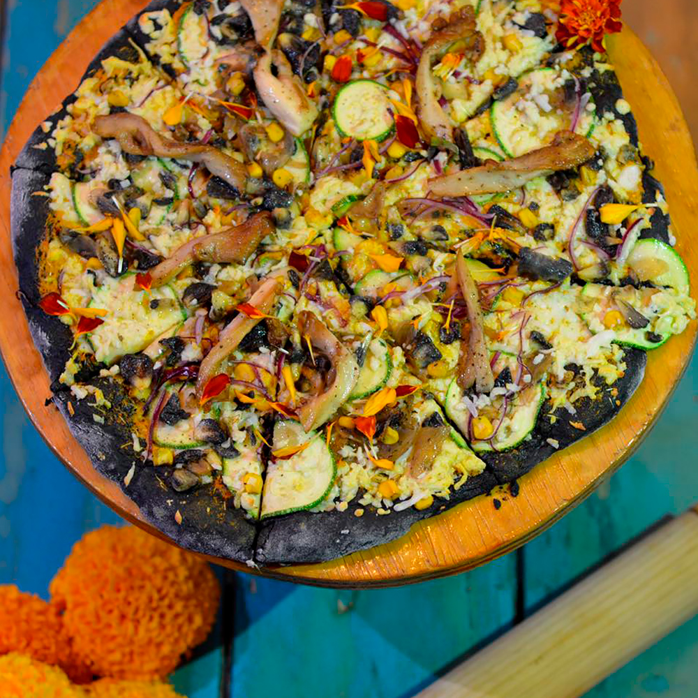 Pizza negra lolos pizza
