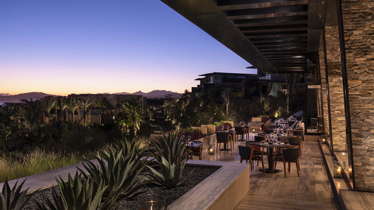 Restaurante Humo en el Hotel Zadun, los Cabos