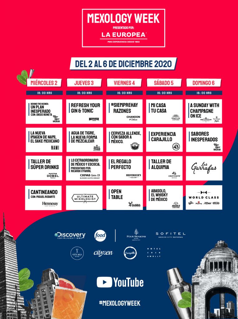 MEXOLOGY week - calendario de actividades