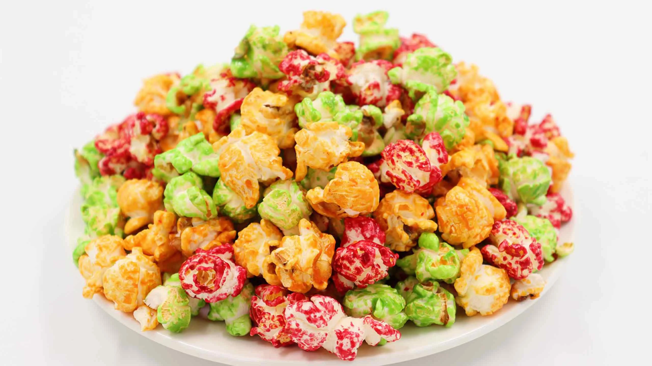 Rainbow popcorn: la nueva tendencia en Tik Tok