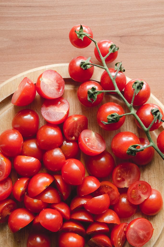Verduras y vegetales rojos