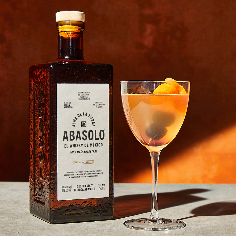 Cocteles navideños o para navidad- whisky abasolo
