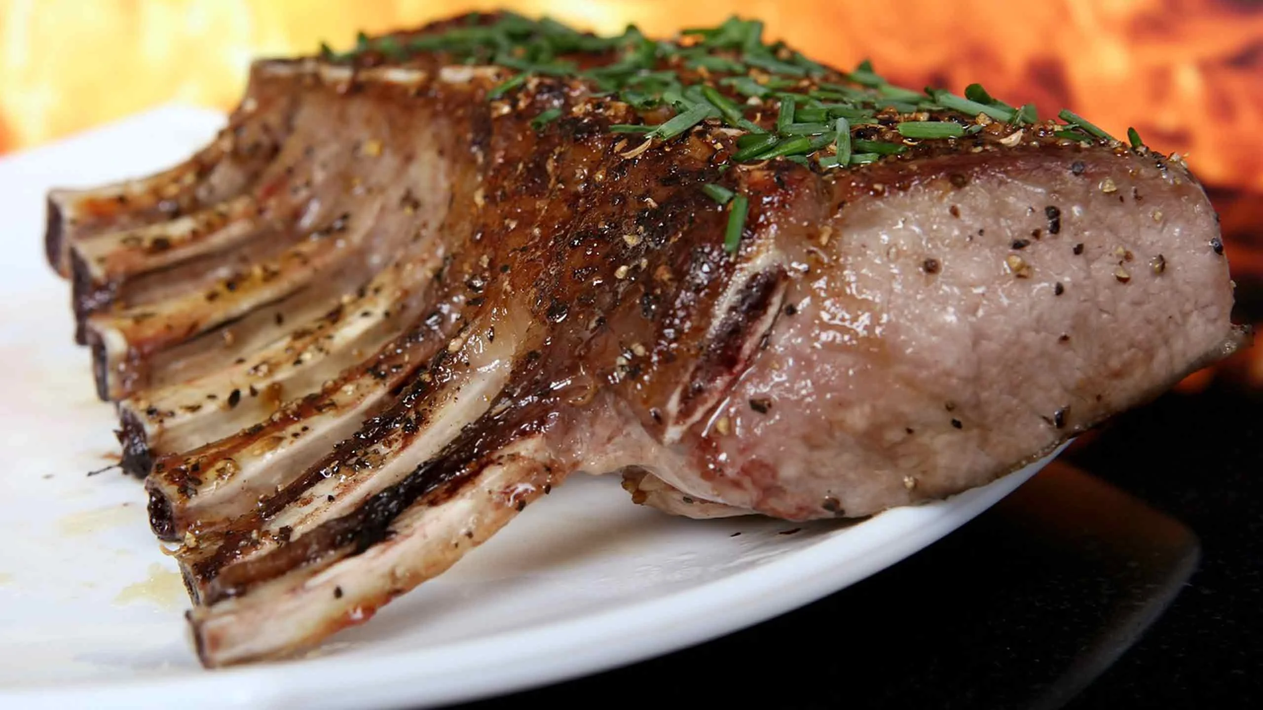 Alternativas para el pavo: una corona de cerdo