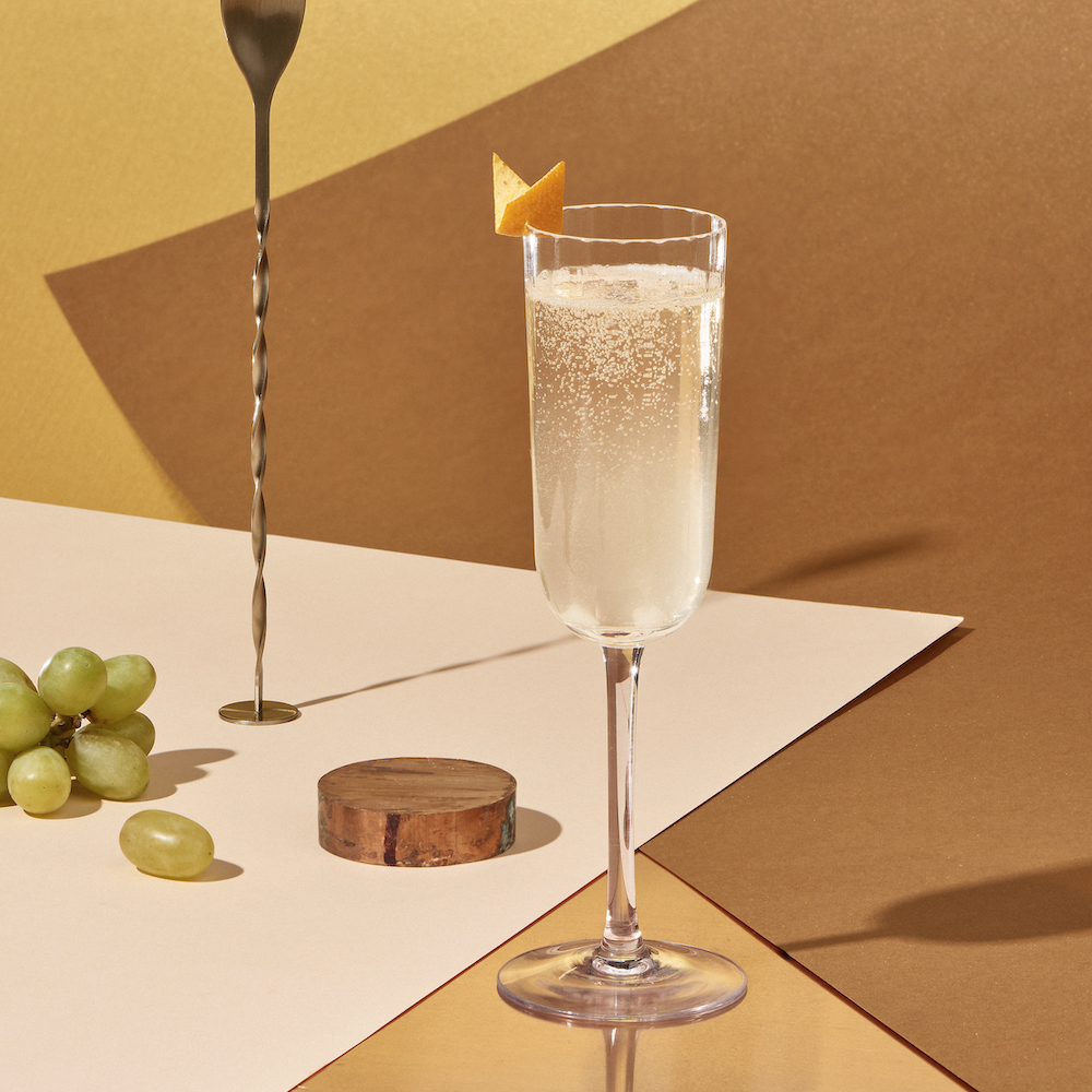 Cocteles bajos en calorías-Cointreau royal