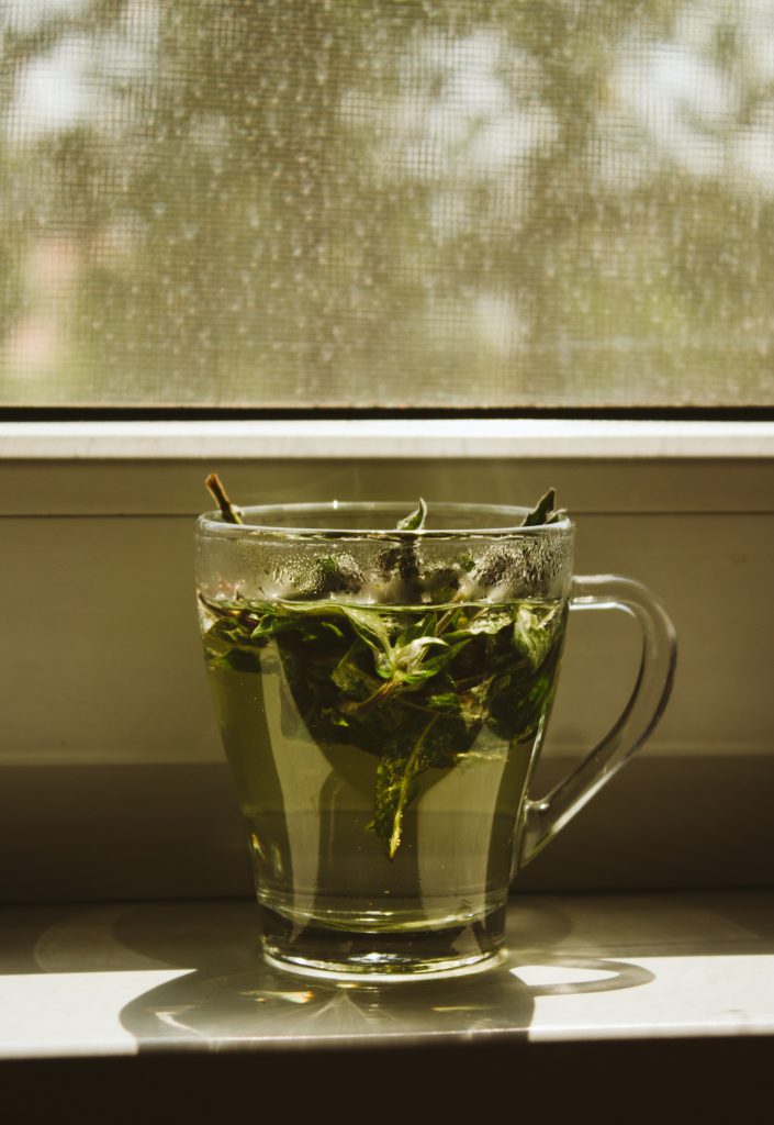 té de hierbabuena, digestión