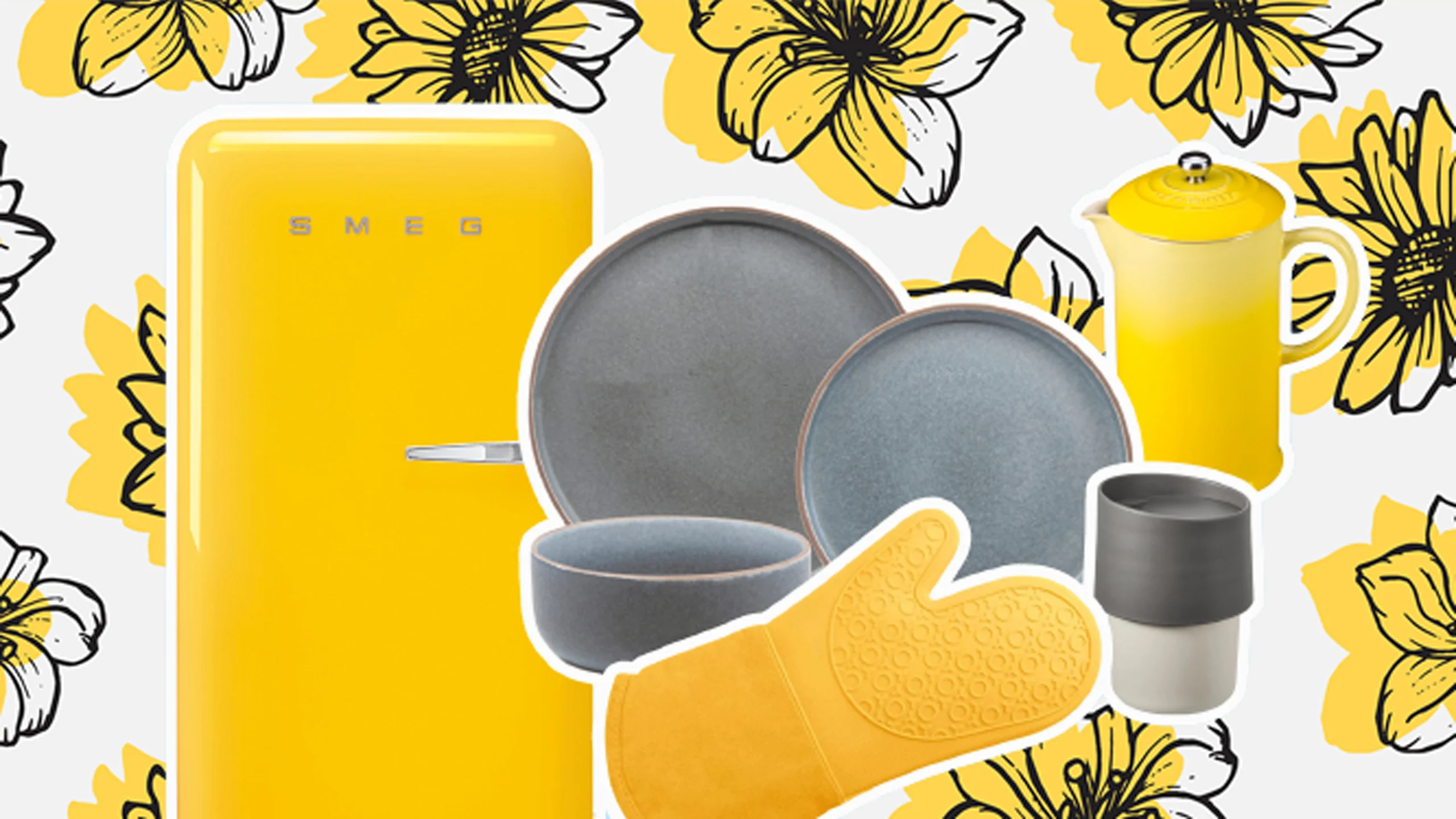 Utensilios con los colores del año que amarás tener en tu cocina