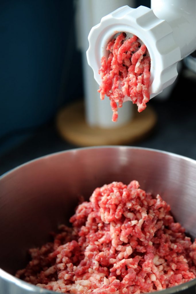 carne molida de res, hamburguesas