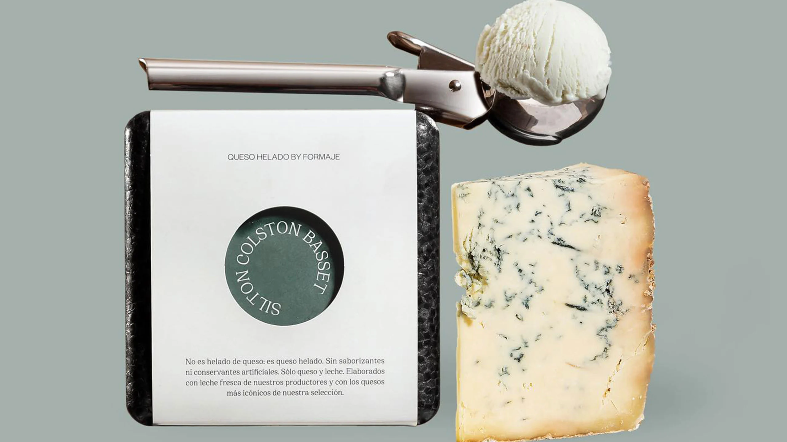No es helado de queso… es queso helado, y es la sensación del verano