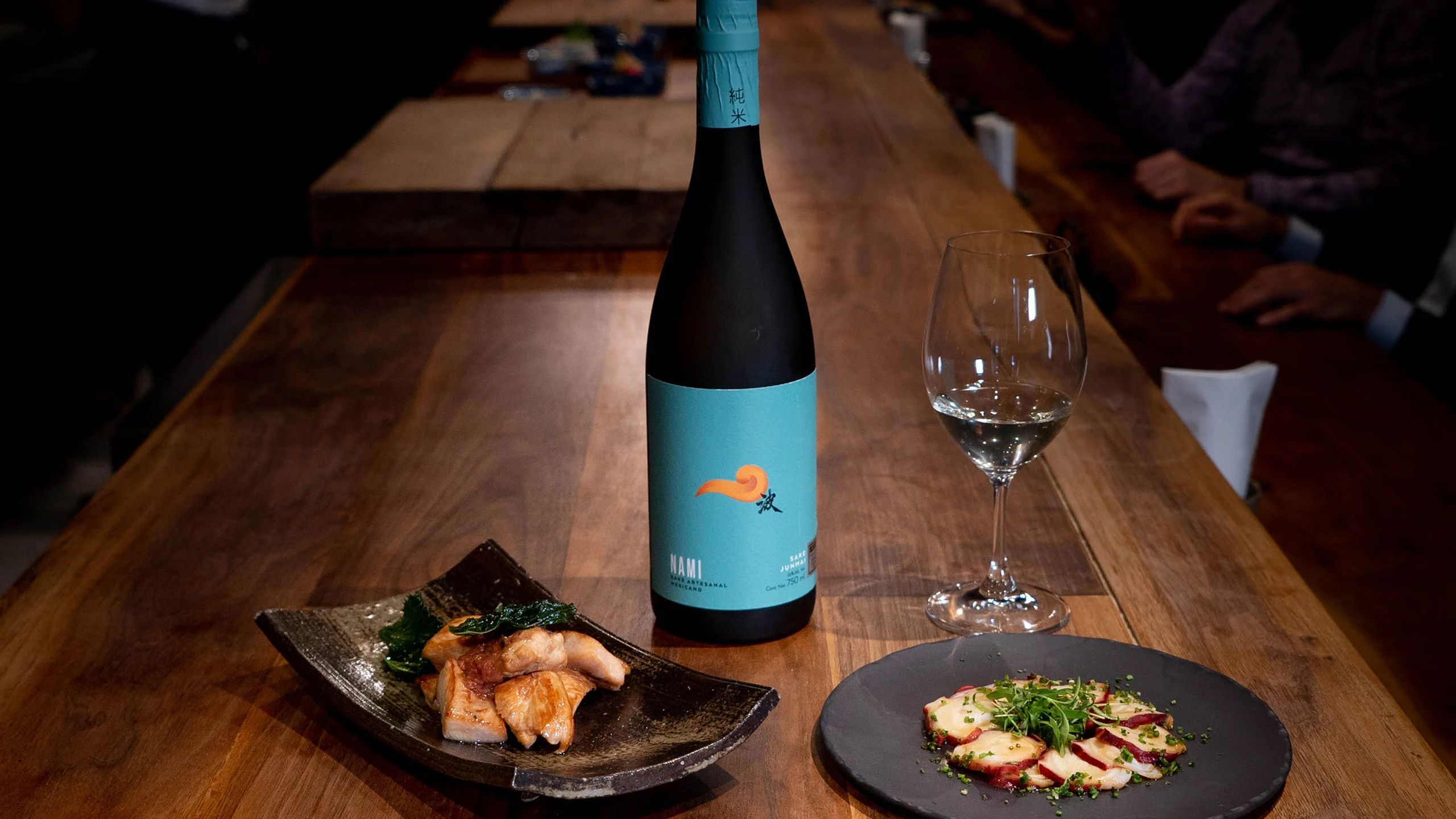 Recetas para maridar con sake Nami por el chef Edo Kobayashi