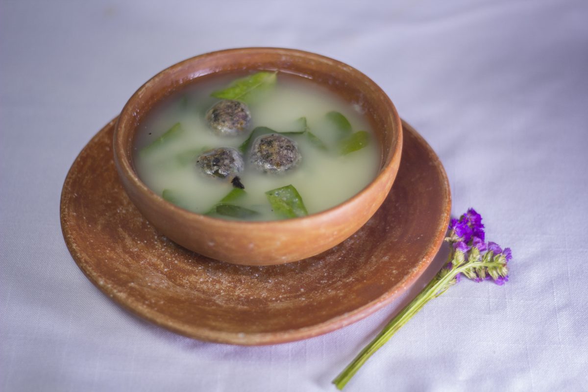 sopa de chipili, chiapas, comida