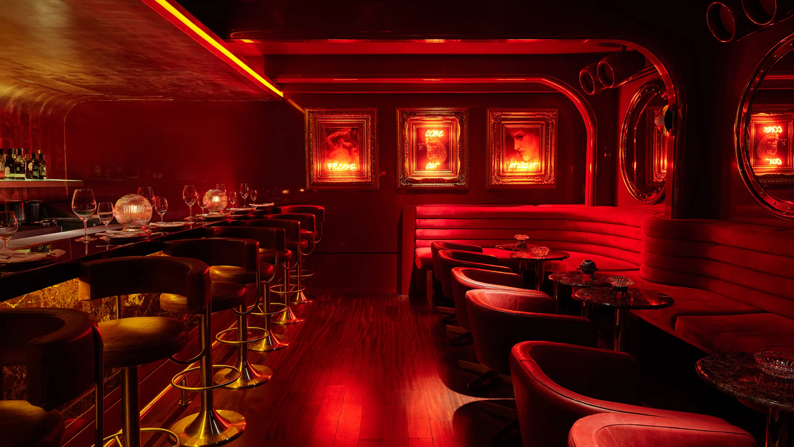 Este nuevo speakeasy se inspira en el Ferrari Testarossa
