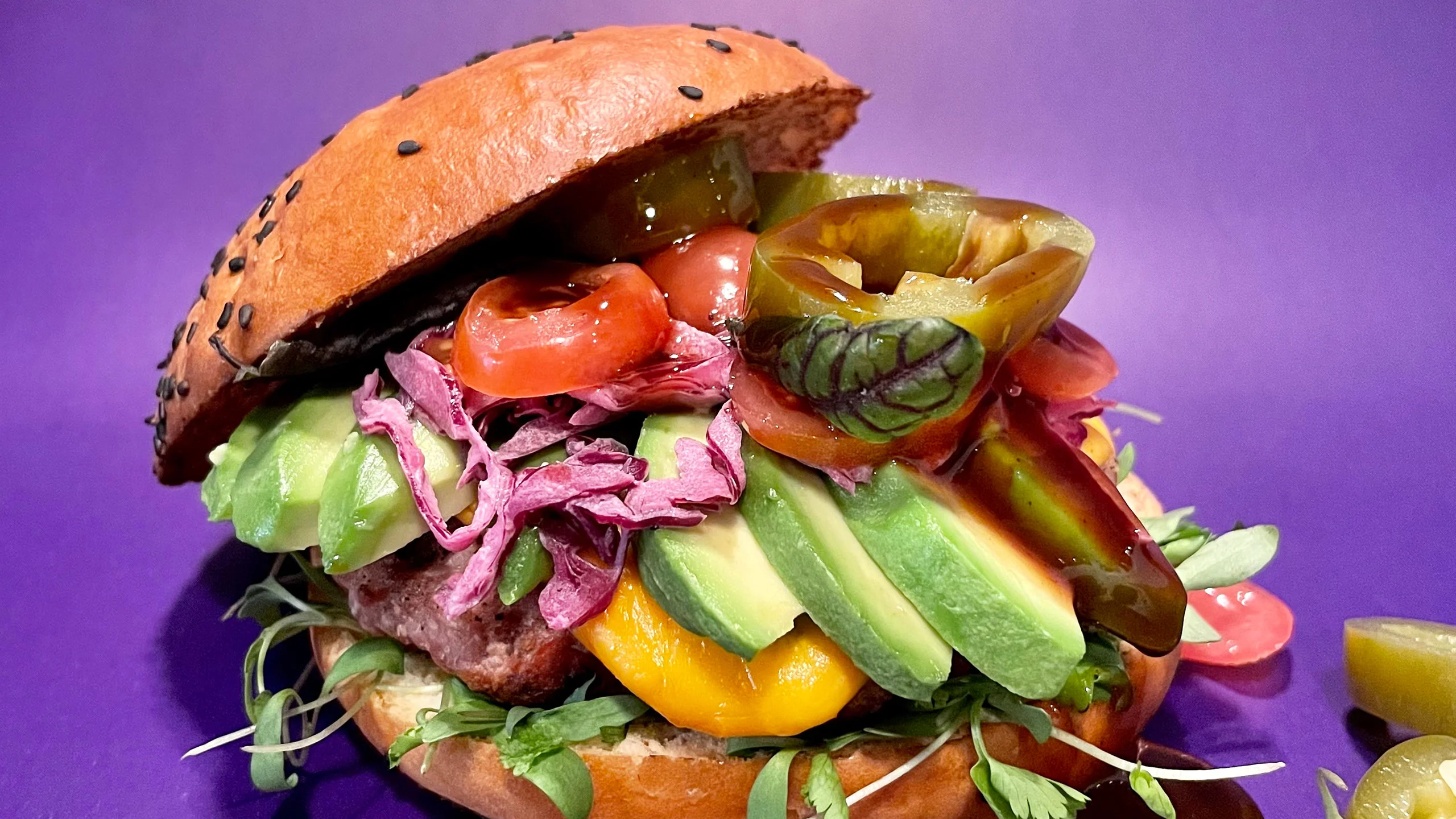 Prueba la hamburguesa San-to Hand Roll Bar en Butcher & Sons