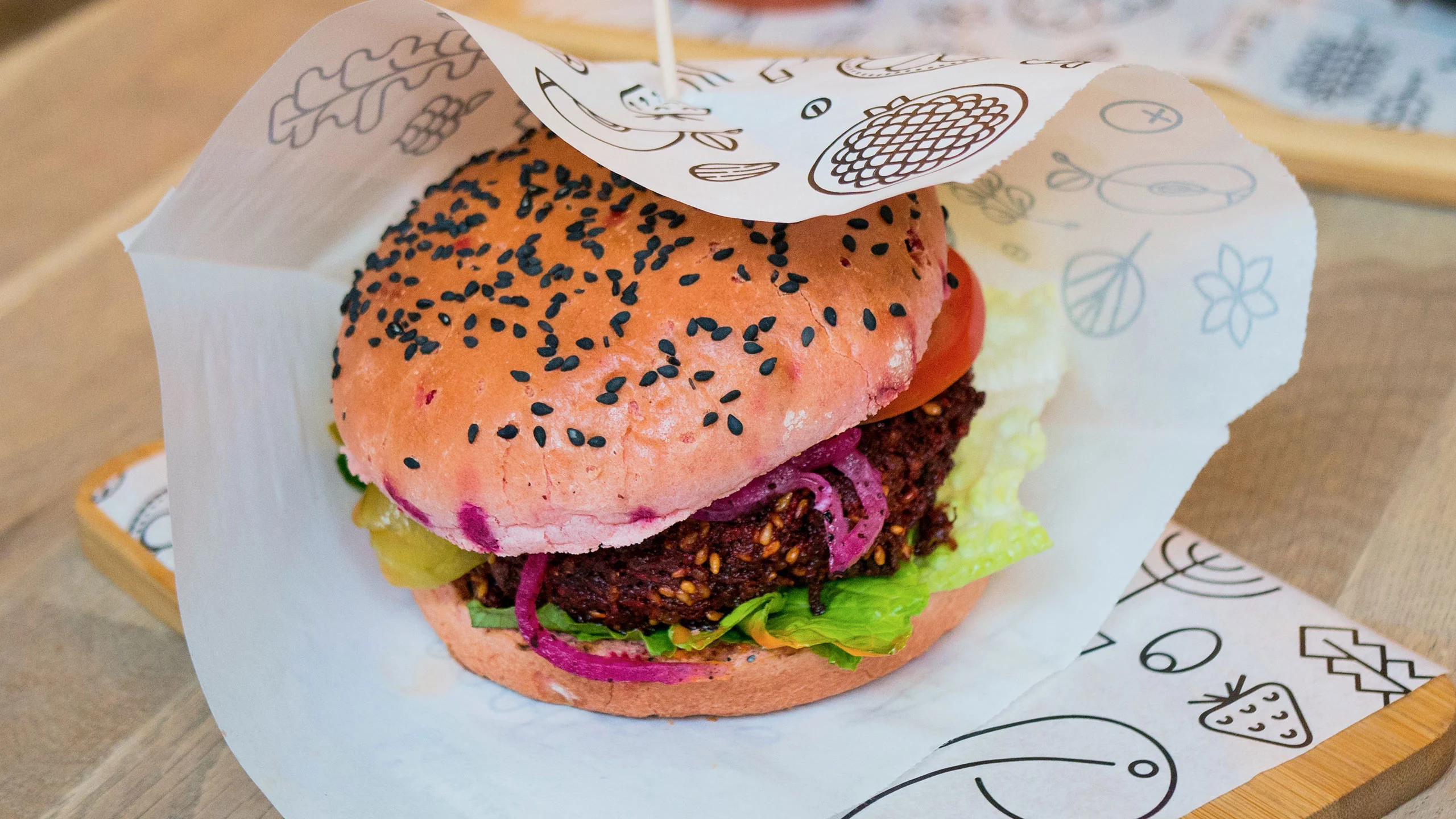 Receta de hamburguesa de lentejas para una alimentación saludable