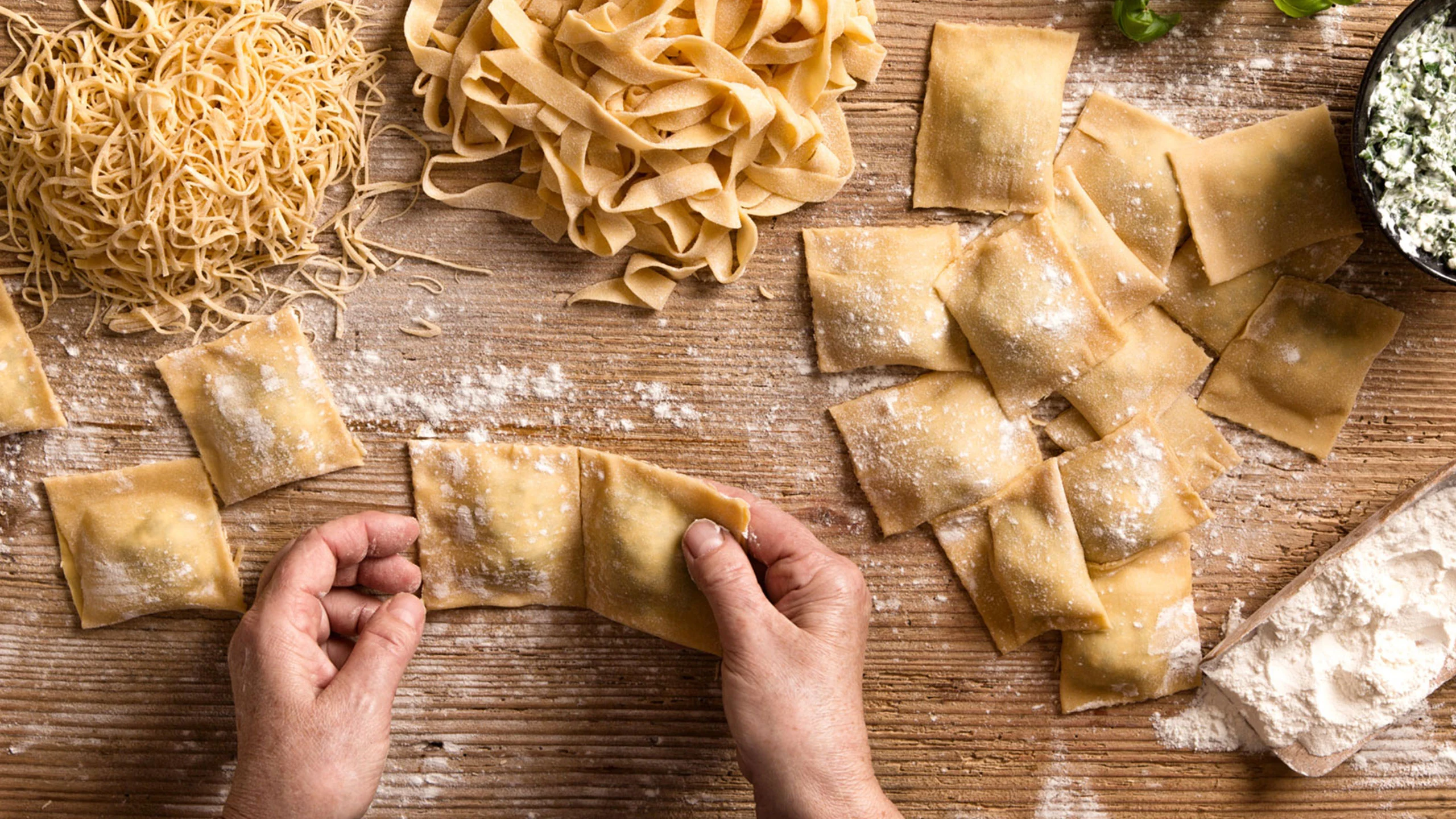Tips para hacer pasta casera fresca según el reconocido chef Michaud