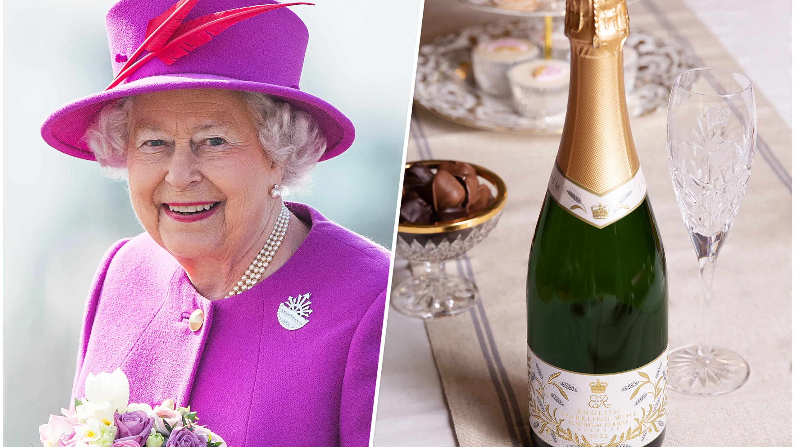 La Reina Isabel lanza su propio vino espumoso por su Jubileo Platino