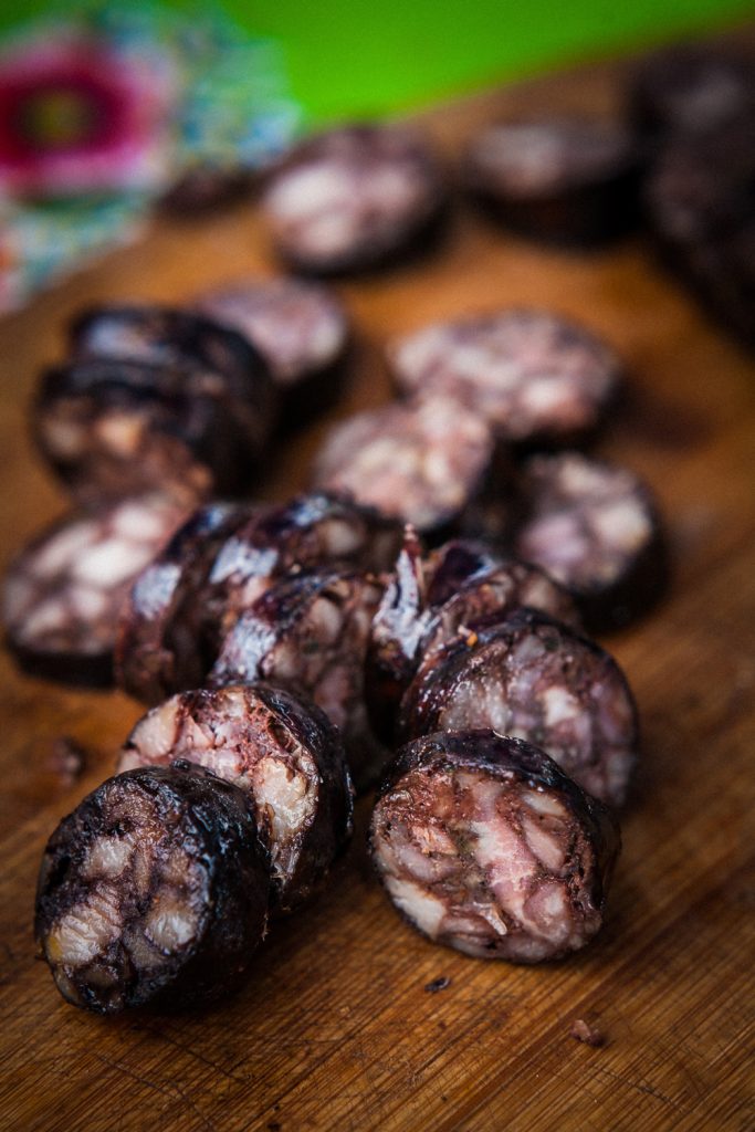 Shlu cush, morcilla o moronga. / Foto: John Troxell