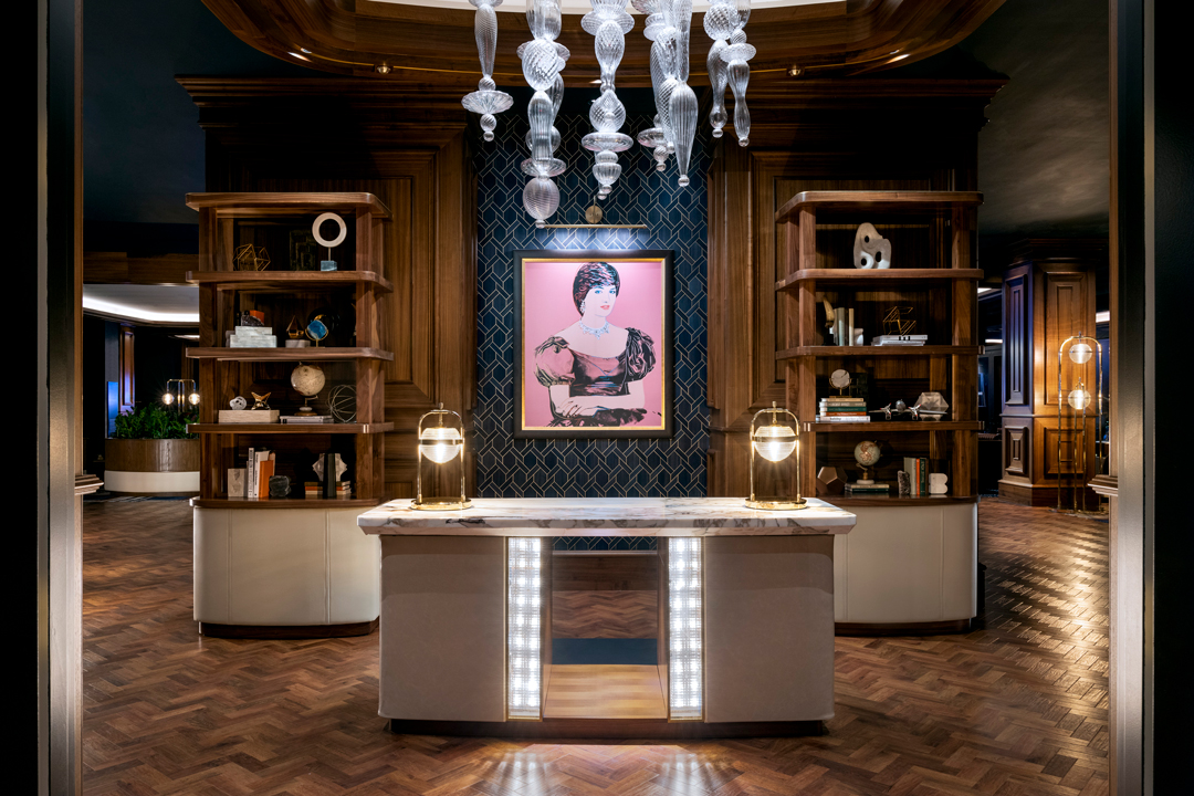 Entrada del Alle Lounge on 66 | Foto: Cortesía