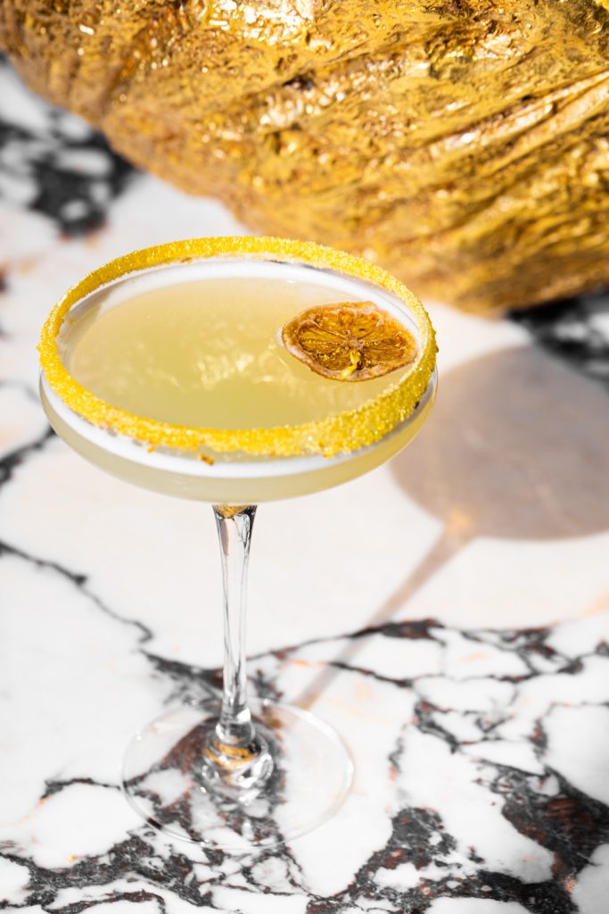 Coctel Yuzu Lemon Drop | Foto: Cortesía