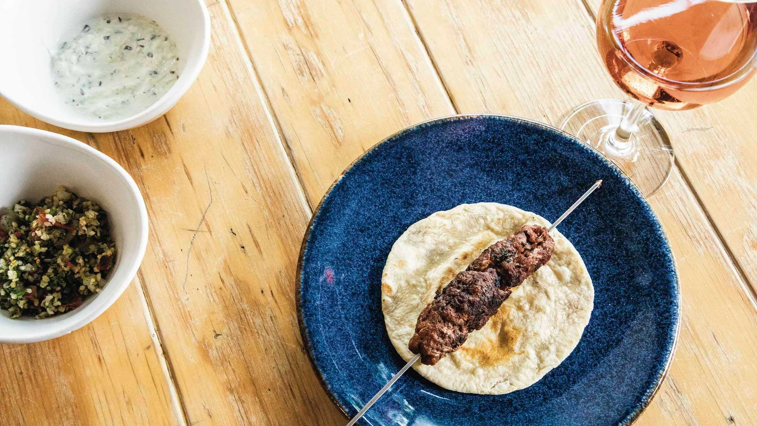 Kebab Kafta de Alay Alay, taquera del Medio Oriente