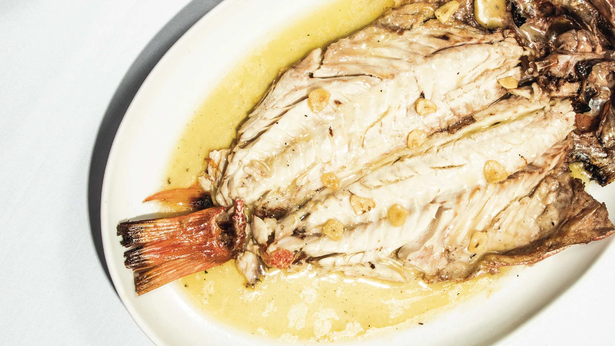 Receta de huachinango a las brasas