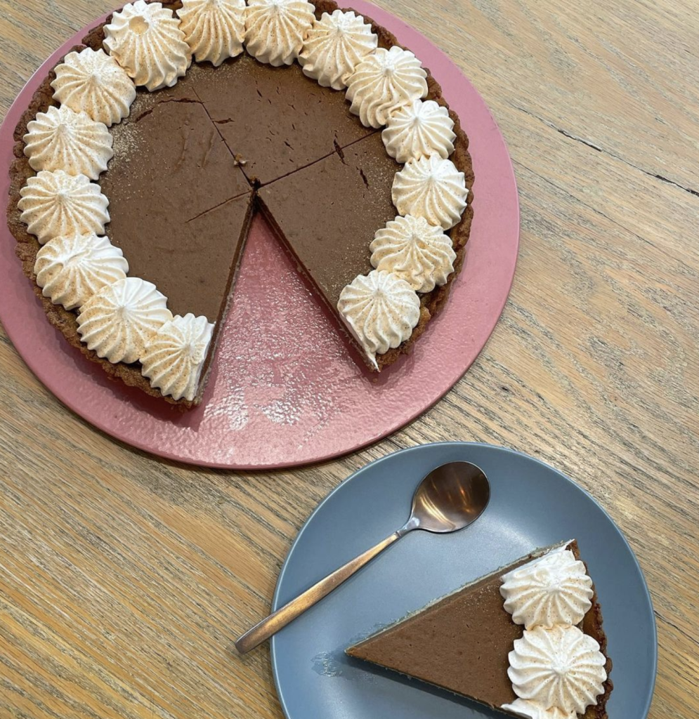 Pastel de chocolate keto