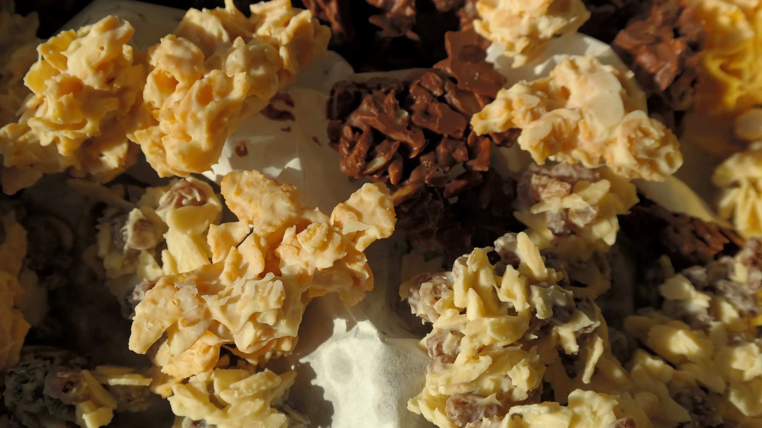 Receta de enjambres de chocolate