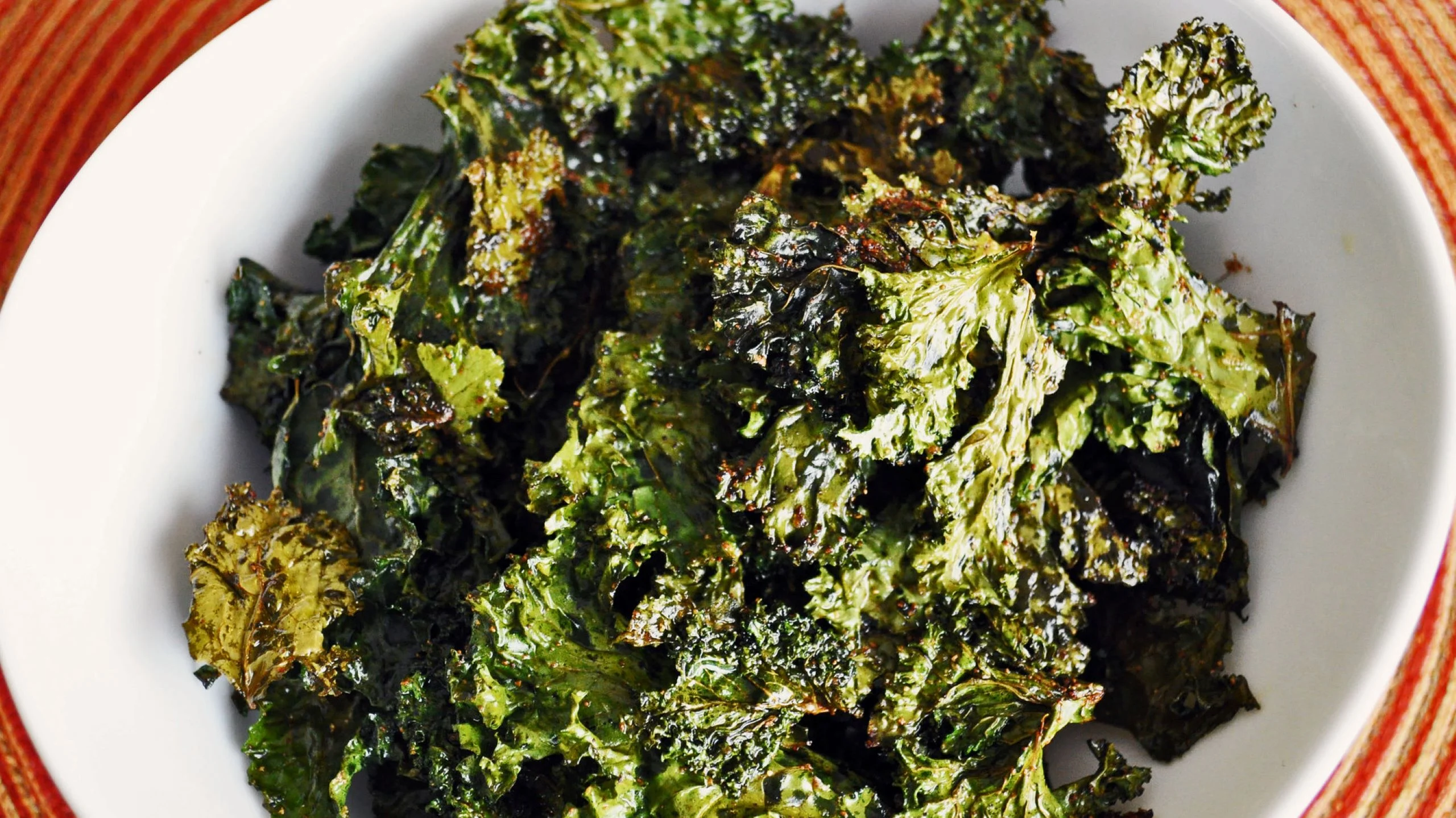 Receta de kale chips caseras