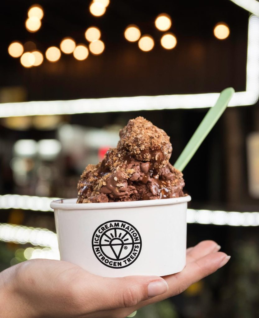 helado de chocolate keto