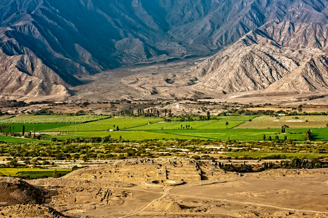 Caral, la ciudad más antigua de América, se encuentra en Perú