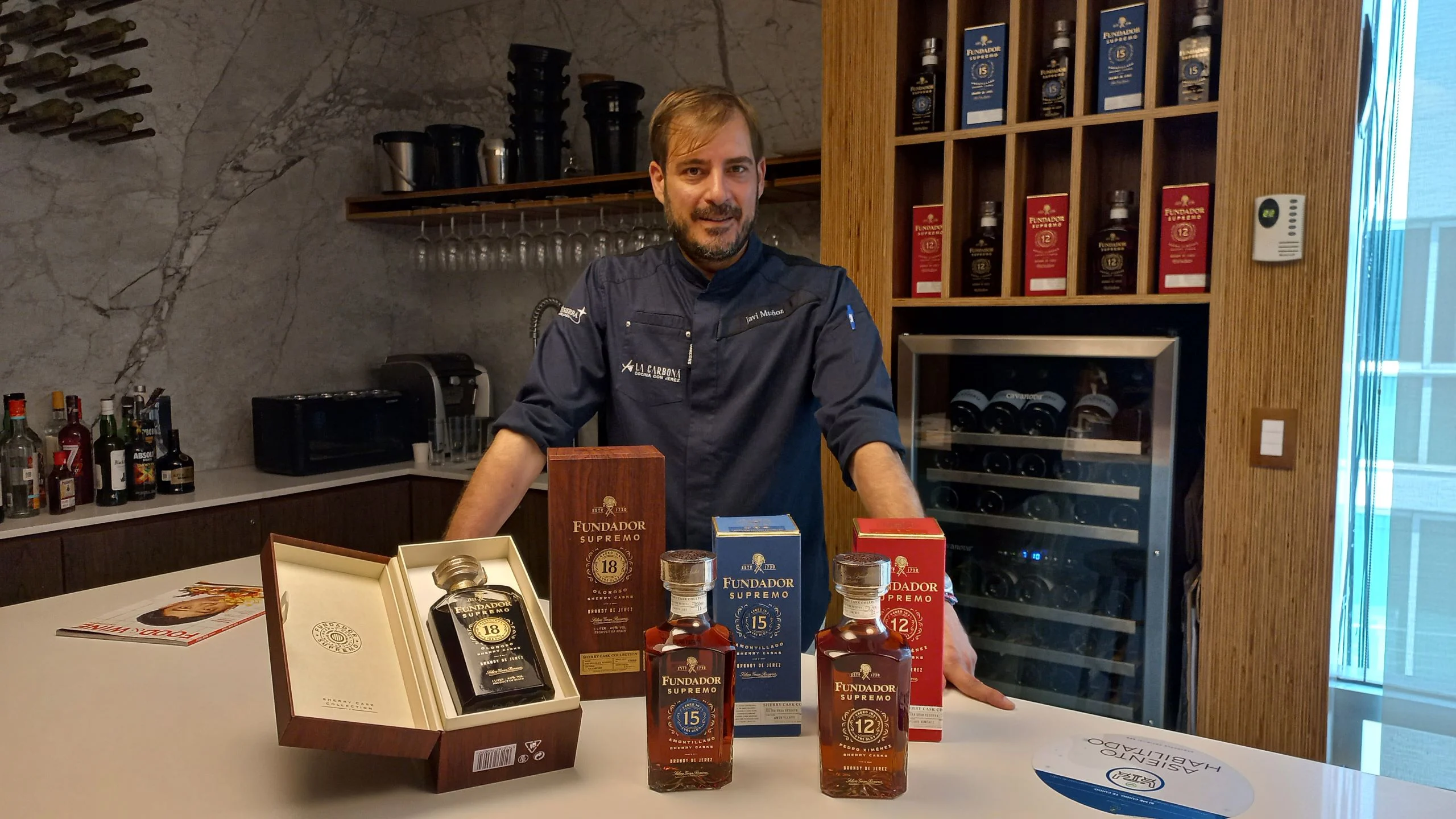 El chef Javier Muñoz nos habla del vino de Jerez
