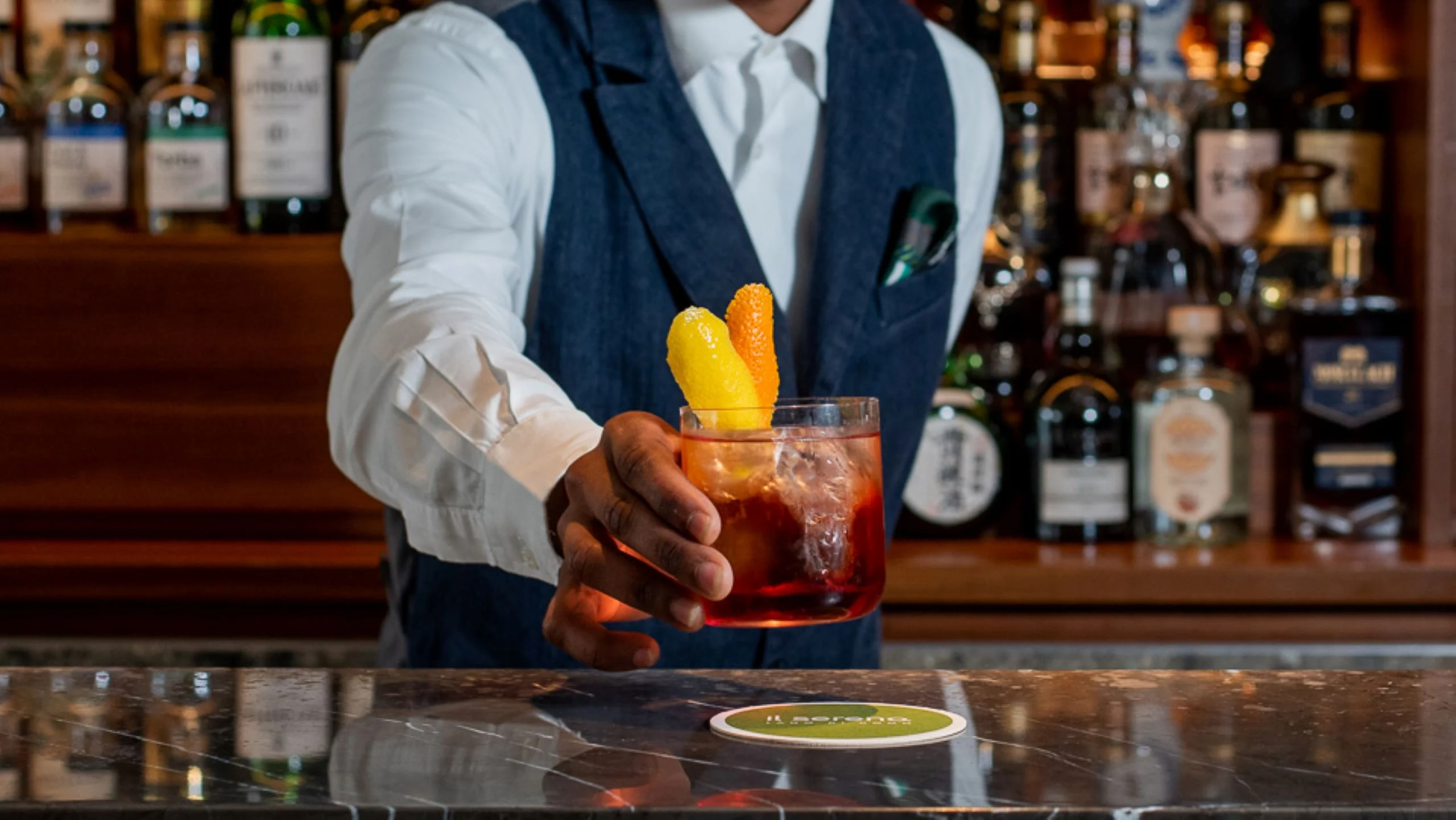 Receta: Negroni Ahumado