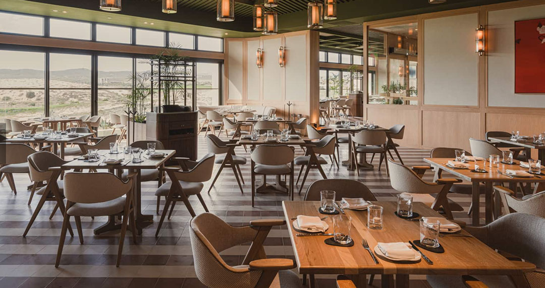 Restaurante Muna, ubicado en el rooftop de Nobu Residences Los Cabos