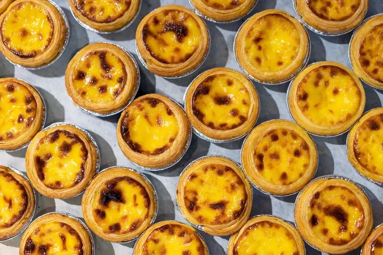 Comida Portugal pastel de nata