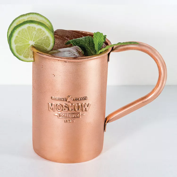 Moscow Mule, Tarro de cobre original