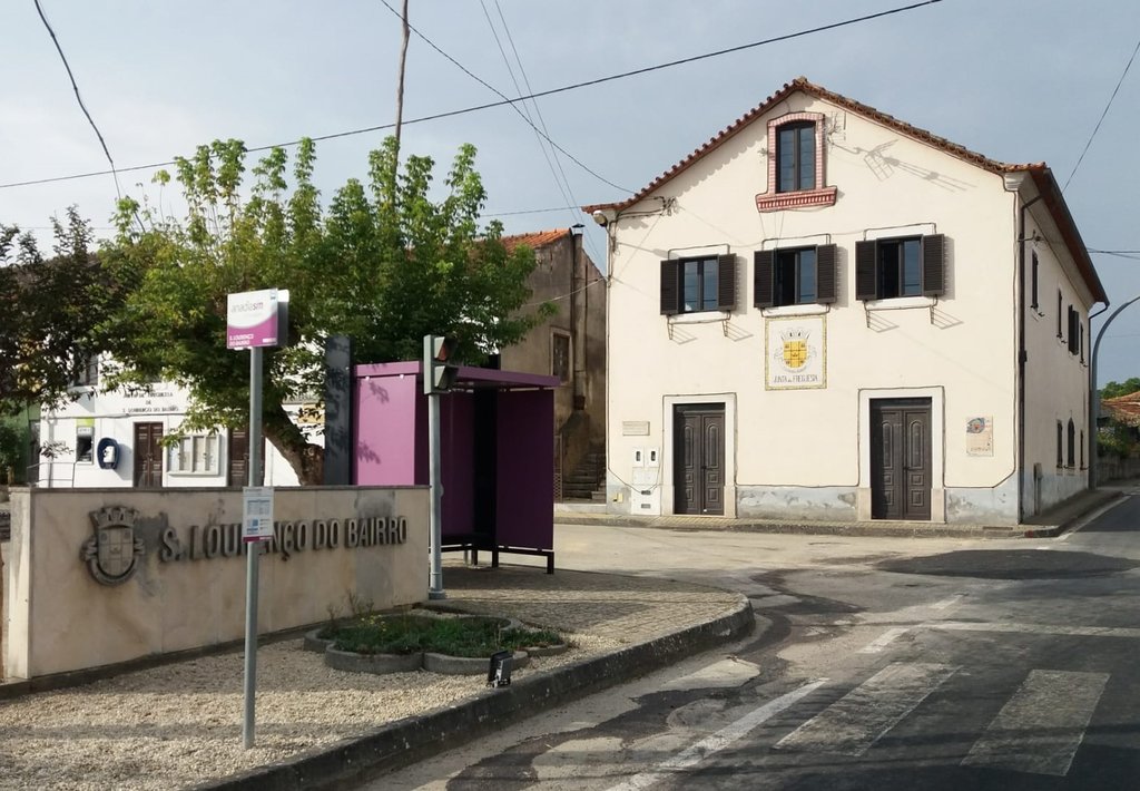 Río de vino en São Lourenço do Bairro