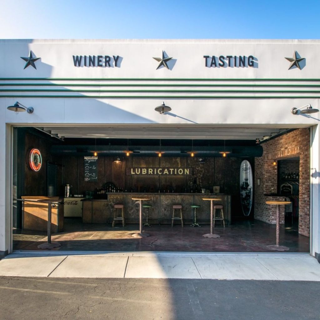 Gasolinera bodega de vino en Napa