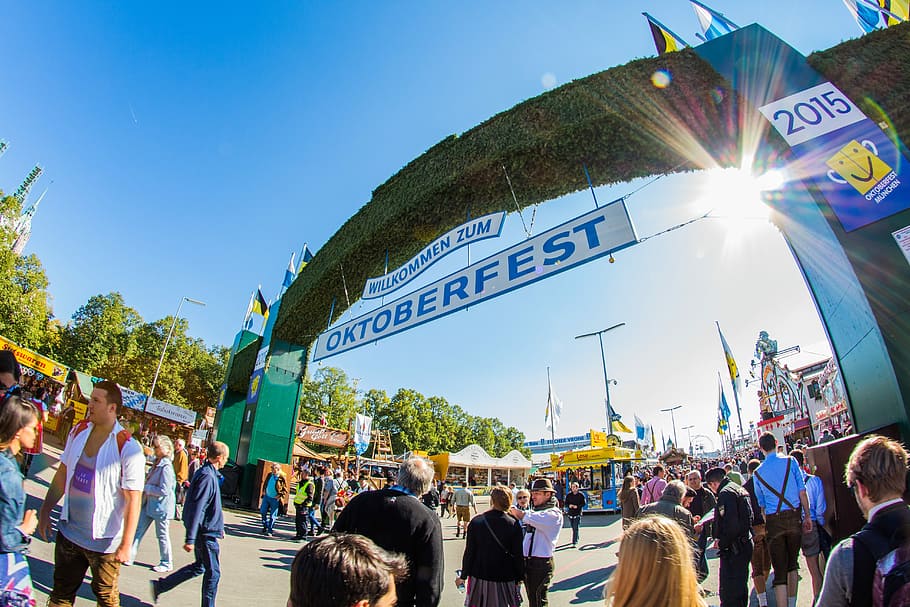 Oktoberfest, entrada en septiembre