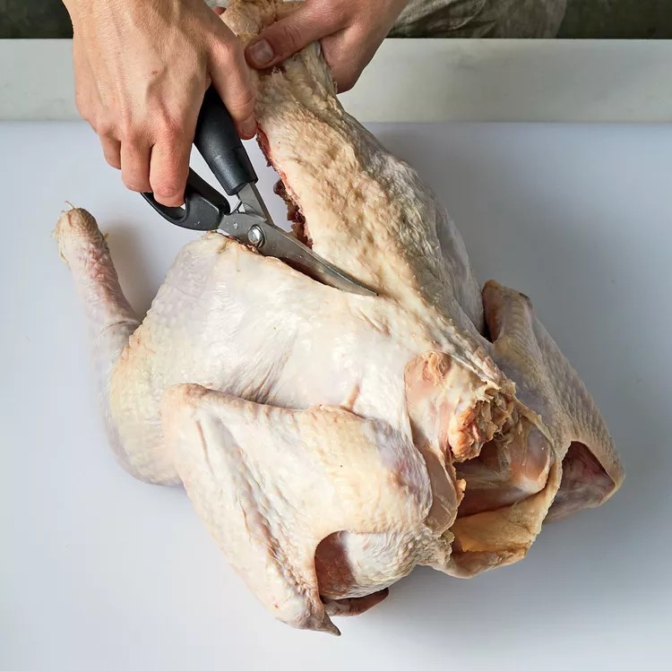 como marinar un pavo en seco