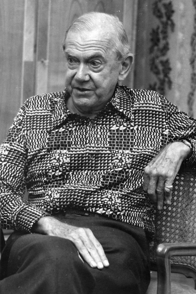 Graham Greene en edad madura