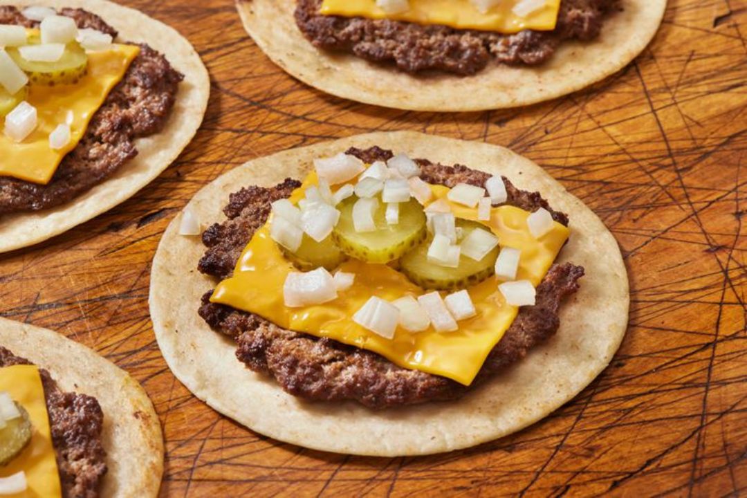 Quesadilla de hamburguesas