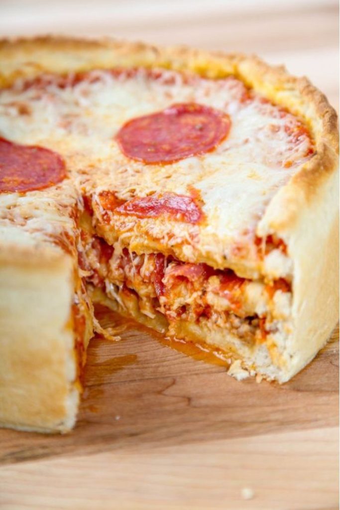Pastel de pizza