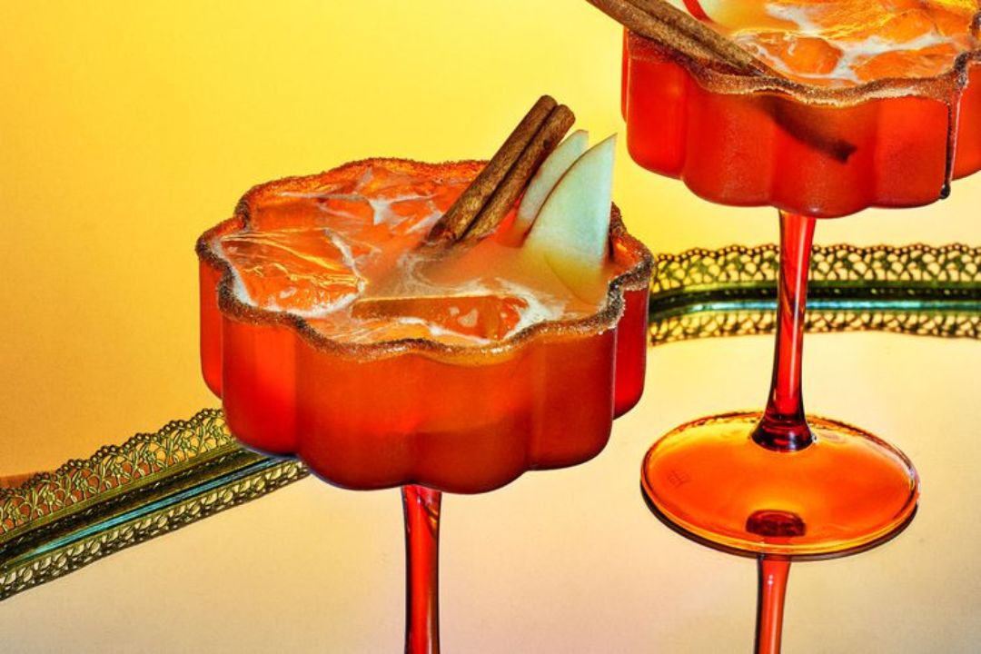 Margarita de sidra de manzana