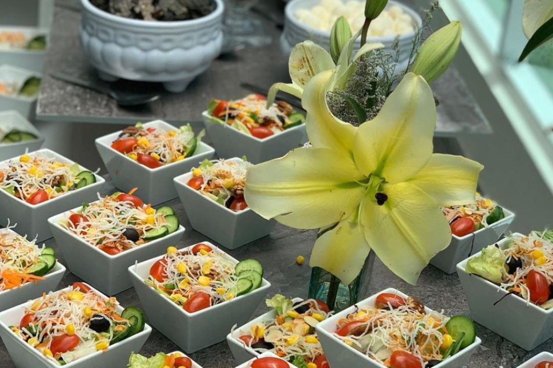 Un catering fresco y saludable