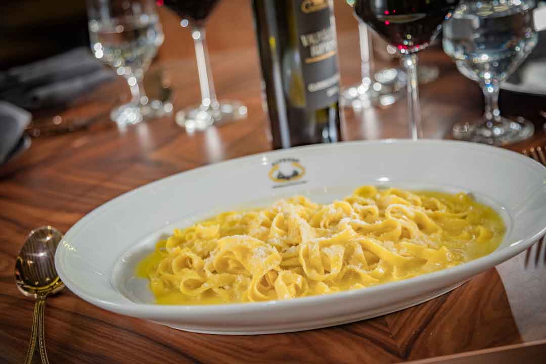 Fettuccine all´Alfredo de Alfredo Di Roma 